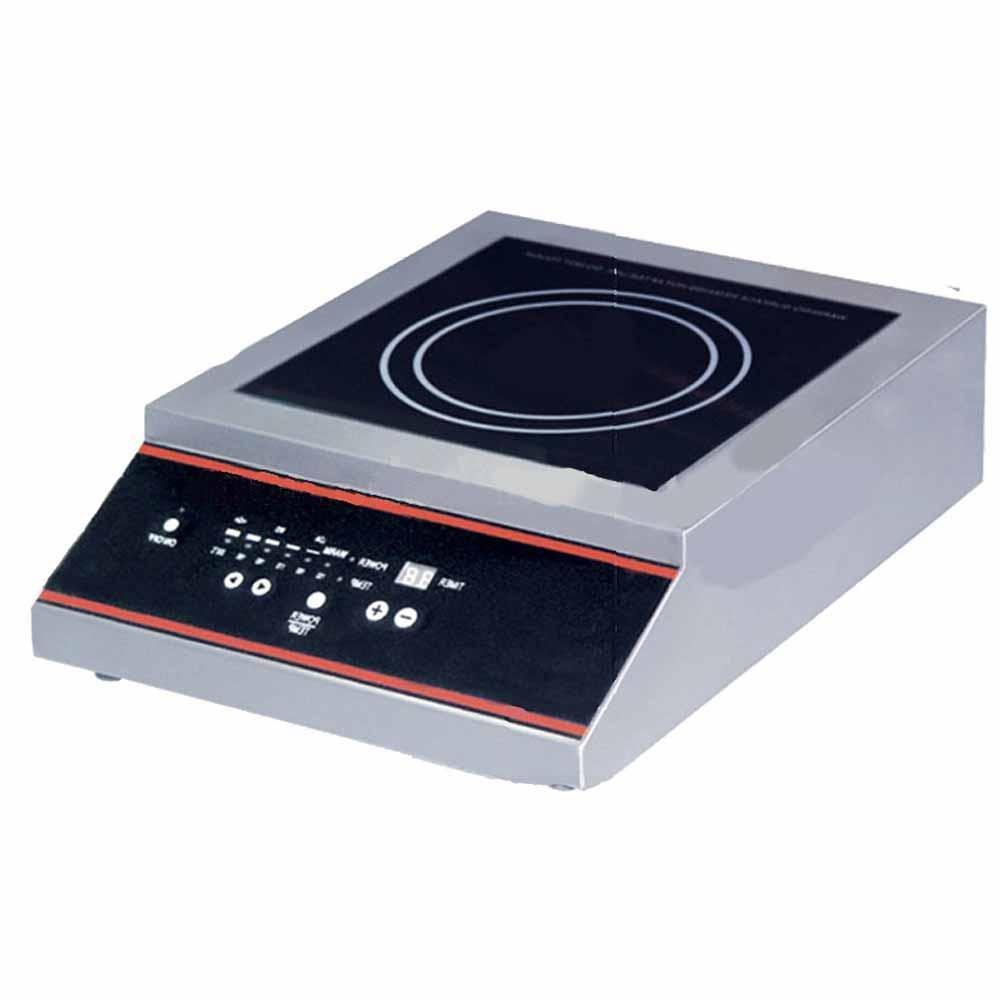 Parrilla Migsa IC-2500, parrilla 1 quemador termostato, en acero inoxidable.