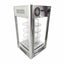 Exhibidor Migsa RTR-108L, exhibidor calentador de pizza, en acero inoxidable.