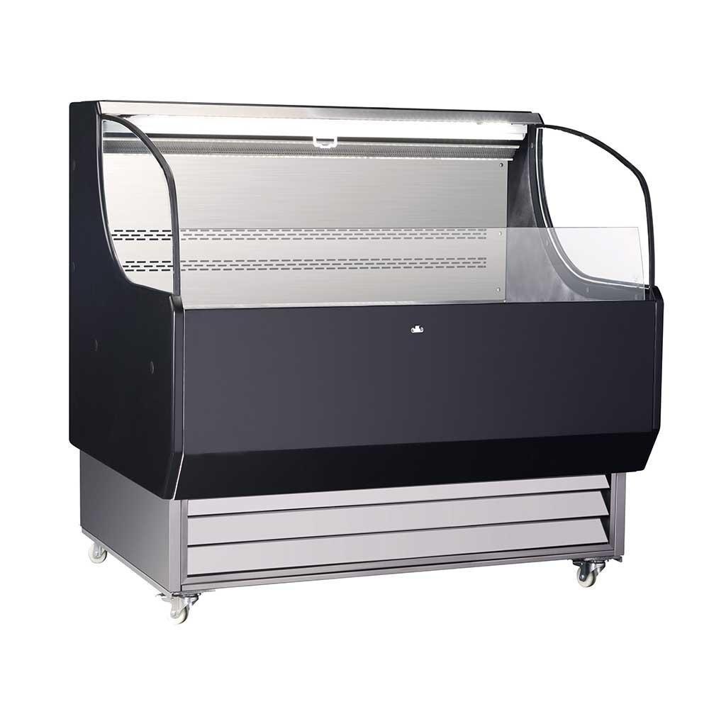 Vitrina Migsa RTS-186L, control digital, en acero inoxidable.