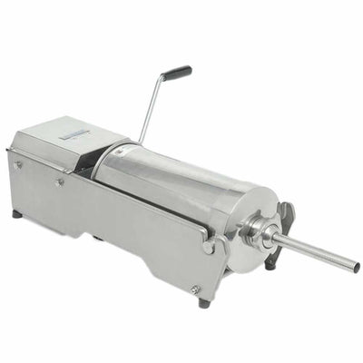 Migsa SH-16, embutidora manual dos velocidades, en acero inoxidable.
