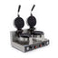Migsa Uwbx-2 Wafflera Belga Giratoria Doble Eléctrica Acero Inoxidable 120 V, 2 platos.
