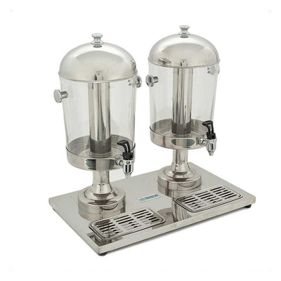 Despachador de Jugos Migsa ZCF302B, acero inoxidable y acrílico.