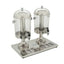 Despachador de Jugos Migsa ZCF302B, acero inoxidable y acrílico.