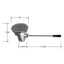 Migsa BX-P3, para cocina comedor industrial, en acero inoxidable.