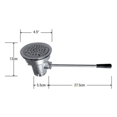 Migsa BX-P3, para cocina comedor industrial, en acero inoxidable.