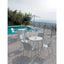 Silla COLOS VESPER 2 con casco de polipropileno con fibra de vidrio y estructura de acero tubular
