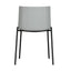 Silla Kingstrong Colombo 821 con asiento de polipropileno y base metálica de cuatro puntas