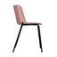 Silla Kingstrong Colombo 821 con asiento de polipropileno y base metálica de cuatro puntas