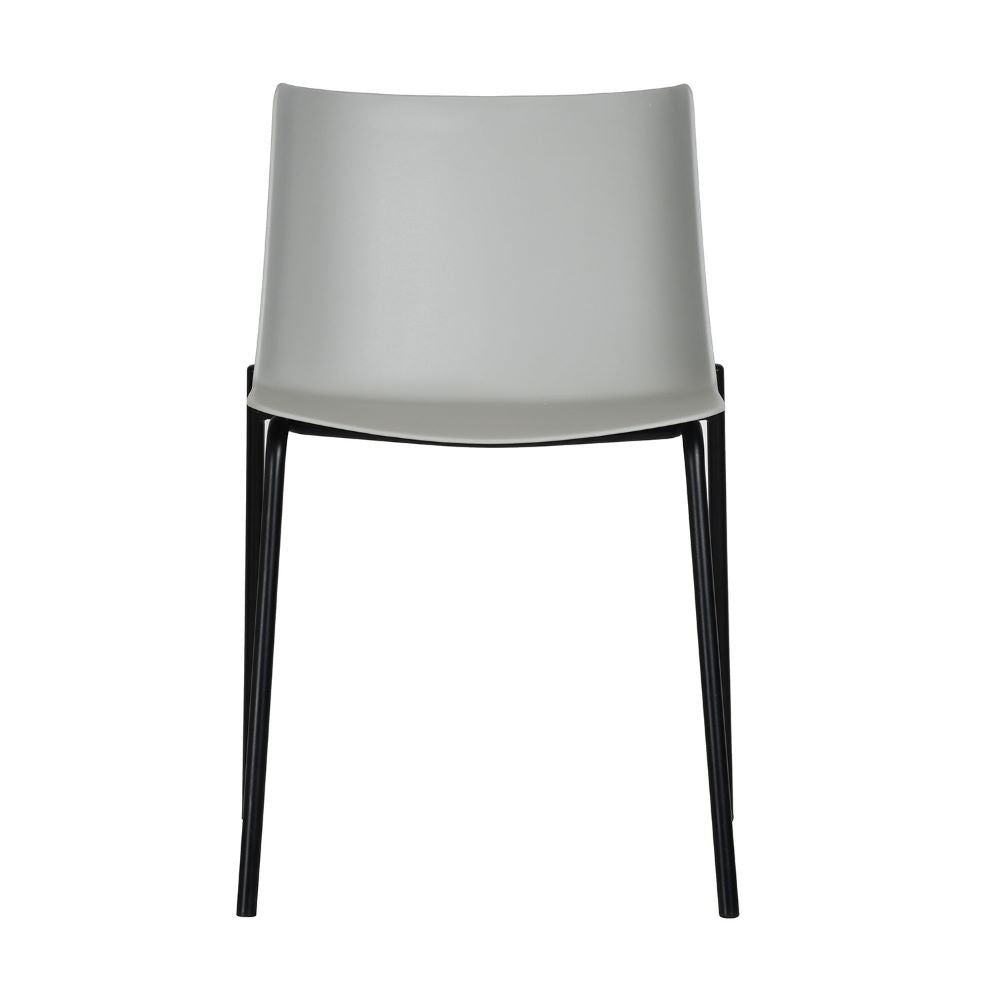 Silla Kingstrong Colombo 821 con asiento de polipropileno y base metálica de cuatro puntas