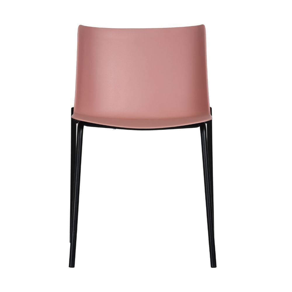 Silla Kingstrong Colombo 821 con asiento de polipropileno y base metálica de cuatro puntas