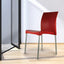 SILLA KINGSTRONG VIVANTI PLASTICO SILL0020357 | Silla Estilizada Áreas de Espera Cafetería | Base 4 Puntas | Terminado Anodizado | Polipropileno | Interior + Exterior