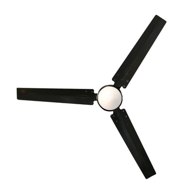 Ventilador industrial de techo Masterfan Icarus con luz y aspas de metal para interior