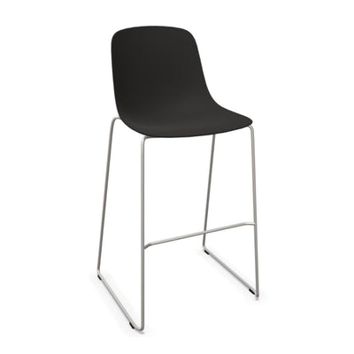 Banco bajo Infiniti Pure Loop Mono con carcasa de polipropileno y respaldo envolvente