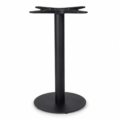 Base RESOL TAPIES 40 para mesa con pie central redondo en hierro fundido