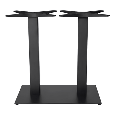 Base RESOL TAPIES DOBLE para mesa con pie central doble en hierro fundido