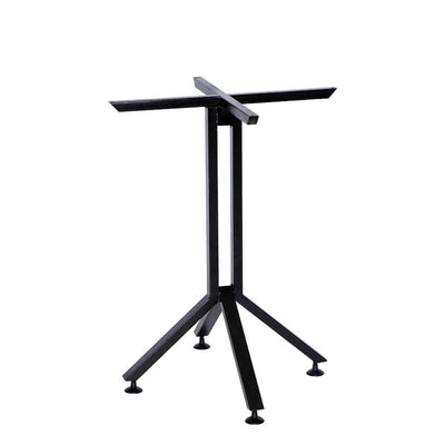 Base ALBAR AR-123 P para mesa en acero de perfil rectangular con pintura epóxica