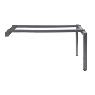 Estructura para mesa Gersa E-FC170X60 incrustable con pata florense y pata corta en color gris