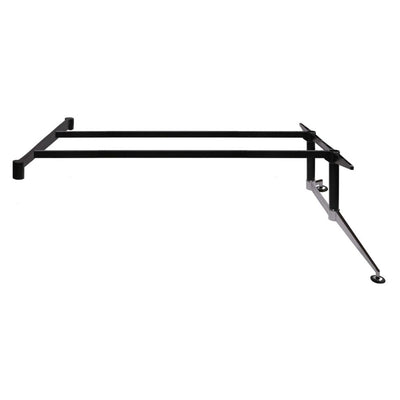 Estructura incrustable GERSA E-LC170X120 negra con pata florense y pata corta