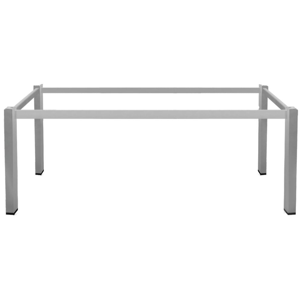 Estructura para mesa Gersa E-Z150X60 con cuatro patas individuales en color gris
