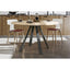 Mesa redonda Colos VU B/T-1300 con base tripie en V y cubierta multicapa laminada HPL