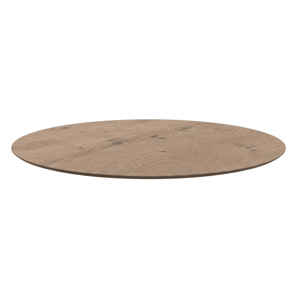 Cubierta para mesa circular Resol Baobab M en HPL en varios diámetros y colores