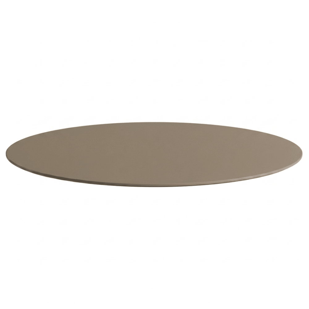 Cubierta para mesa circular Resol Baobab L en HPL en varios colores