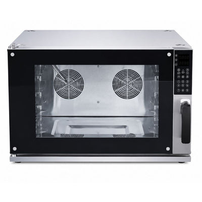 Horno de Convección Digital MIGSA SELECT HDM-860, 110 litros, 4 charolas 66 x 46 cm, acero inoxidable, 220V / 60Hz, para panadería y cocina profesional