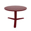 Mesa Labenze ARKET 160-08620 con cubierta circular de acero y base de aluminio de tres puntas