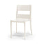 Silla apilable Labenze SAI 155-07300 de polipropileno reforzado con fibra de vidrio y cuatro patas