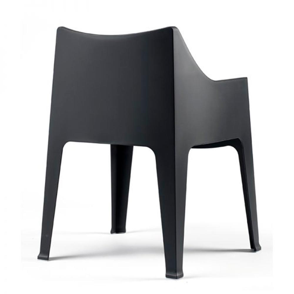 Silla Labenze Coccolona 155-07900 de una plaza en polipropileno con brazos y patas antiderrapantes