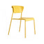 Silla Labenze Lisa 155-22000 apilable con asiento de tecnopolímero y estructura de acero