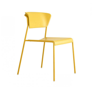 Silla Labenze Lisa 155-22000 apilable con asiento de tecnopolímero y estructura de acero
