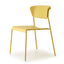 Silla Labenze Lisa 155-22000 apilable con asiento de tecnopolímero y estructura de acero