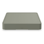 Mesa auxiliar baja RESOL BRISA con tablero HPL y estructura resistente para exterior en varios colores