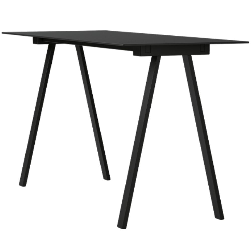 Mesa periquera rectangular Colos VU A/R 2000 en acero galvanizado con base en forma de V