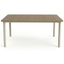 Mesa rectangular Resol Noa 90x160 en polipropileno con patas reforzadas con fibra de vidrio.