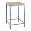 Mesa OFFIHO RUSS OHM-7022-B2 con estructura tubular de aluminio y cubierta de polipropileno imitación rattán