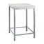 Mesa OFFIHO RUSS OHM-7022-B2 con estructura tubular de aluminio y cubierta de polipropileno imitación rattán