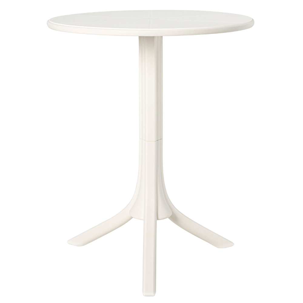 Mesa redonda OFFIHO SEATTLE OHM-7101 de polipropileno para restaurante, disponible en varios colores