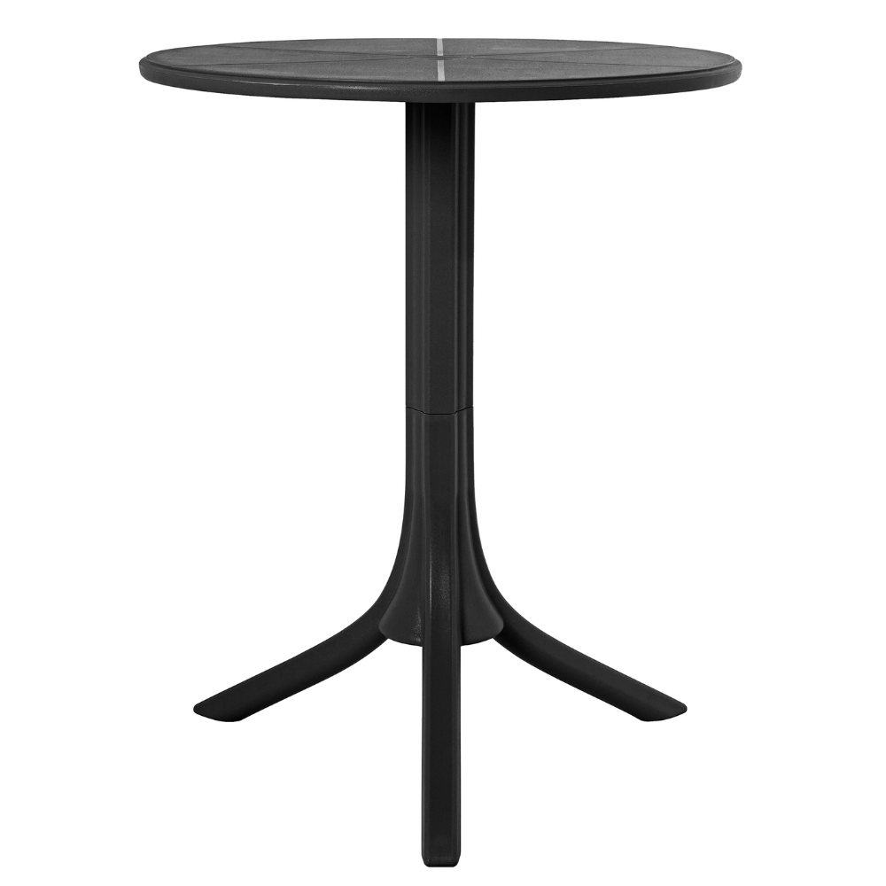 Mesa redonda OFFIHO SEATTLE OHM-7101 de polipropileno para restaurante, disponible en varios colores