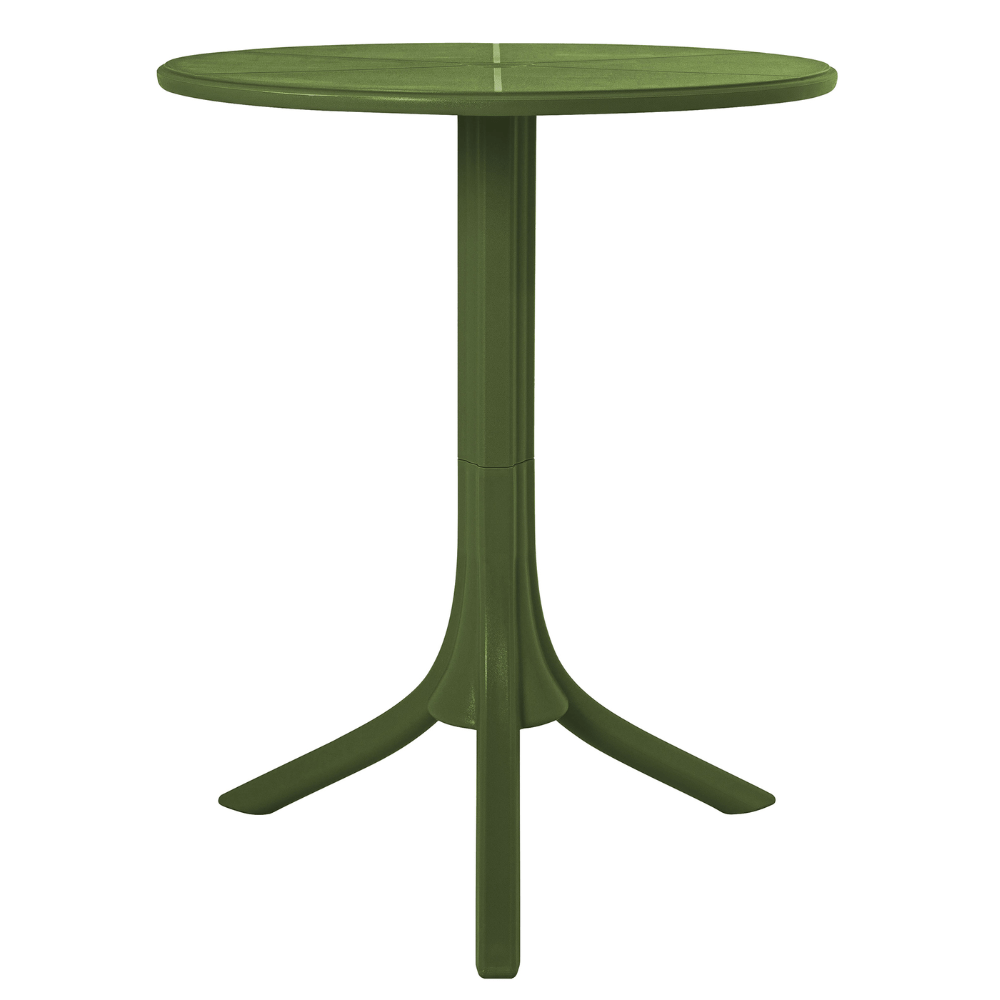 Mesa redonda OFFIHO SEATTLE OHM-7101 de polipropileno para restaurante, disponible en varios colores