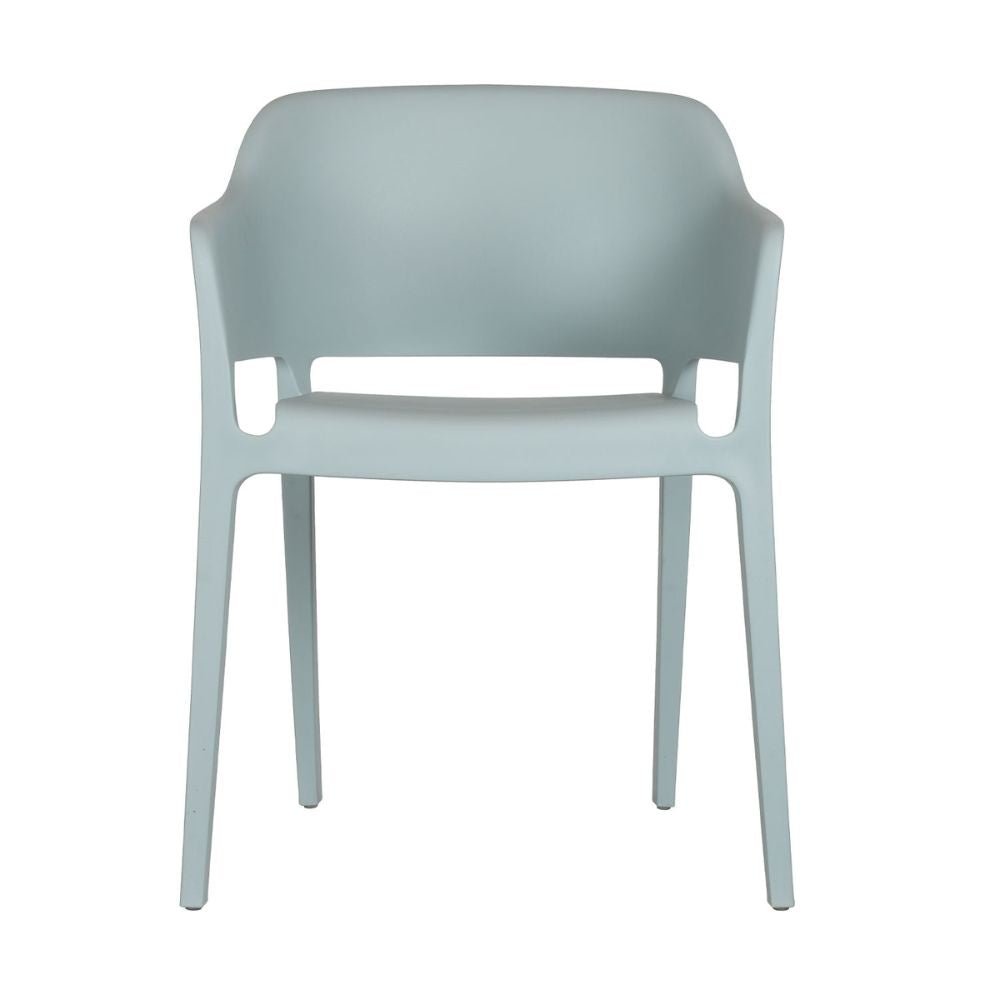 Silla comercial Kingstrong Capri en polipropileno con brazos