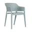 Silla comercial Kingstrong Capri en polipropileno con brazos