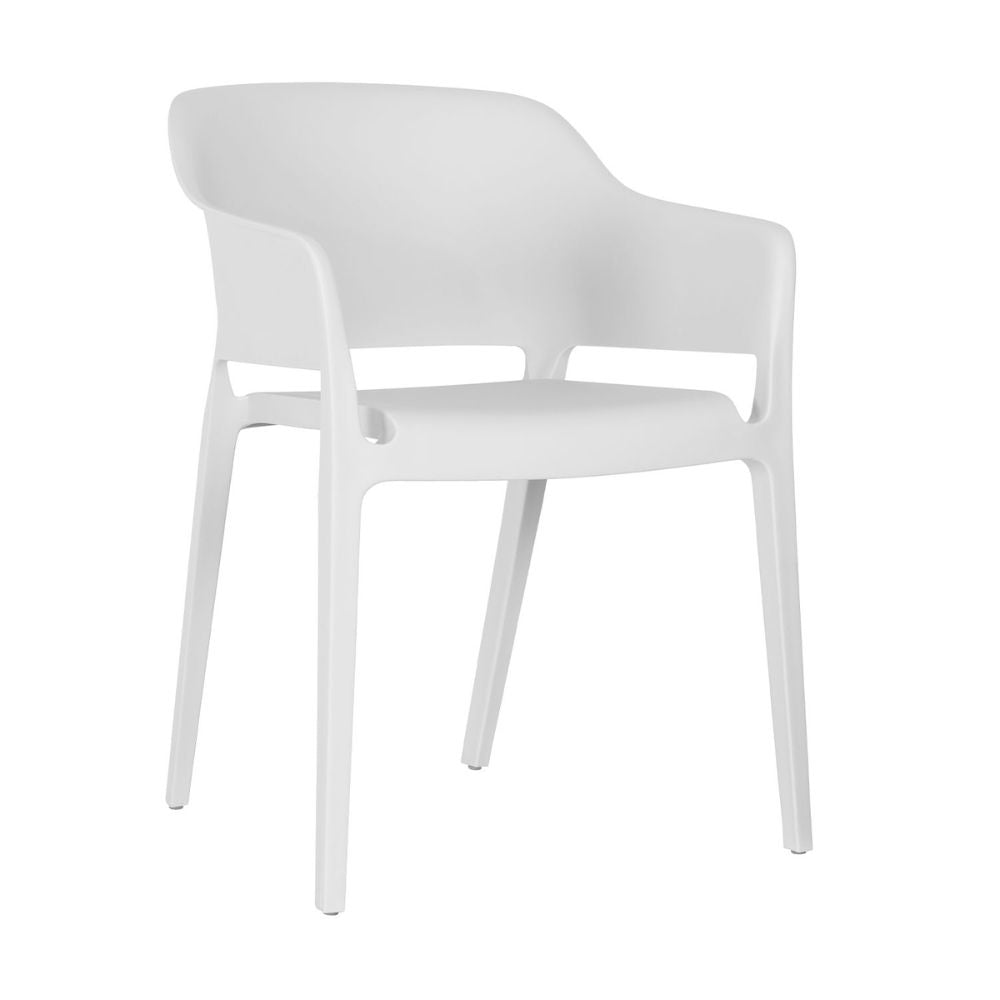 Silla comercial Kingstrong Capri en polipropileno con brazos
