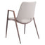 NOGAL BEAT DESI | Silla para Comedor Restaurante Cafeteria | Varios Colores | Piel Sintetica | Interior - 101696 - Zuo - NOGAL BEAT -