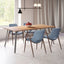 NOGAL BEAT DESI | Silla para Comedor Restaurante Cafeteria | Varios Colores | Piel Sintetica | Interior - 101695 - Zuo - NOGAL BEAT -