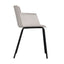 Silla comercial Kingstrong Potenza 822 de polipropileno con brazos y estructura metálica