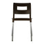 SILLA KINGSTRONG JM VALENIA SILL0020317 | Silla Estilizada Terraza Jardín Comedor | Base 4 Puntas | Terminado Anodizado | Polipropileno | Interior + Exterior | Resorts Salas de Espera Lugares de Eventos Isla de Cocina Sala de Estar Asiento Adicional Espacios Comerciales