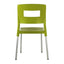 SILLA KINGSTRONG JM VALENIA SILL0020317 | Silla Estilizada Terraza Jardín Comedor | Base 4 Puntas | Terminado Anodizado | Polipropileno | Interior + Exterior | Resorts Salas de Espera Lugares de Eventos Isla de Cocina Sala de Estar Asiento Adicional Espacios Comerciales