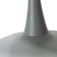 Mesa redonda Kingstrong Vittoria 100 con estructura y cubierta en metal pintado